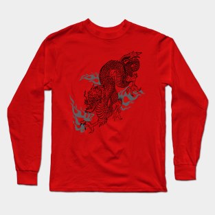 Dragon Fire Long Sleeve T-Shirt